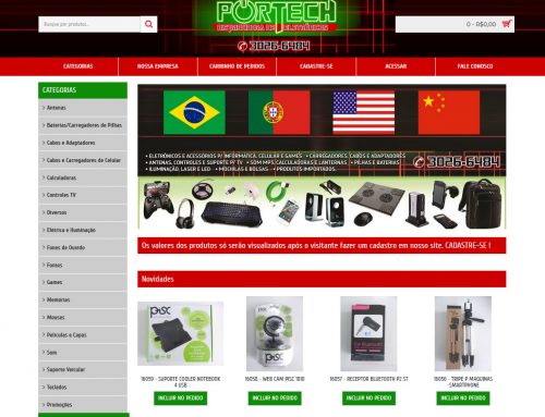 PORTECH Eletrônicos – Sistema de Orçamento